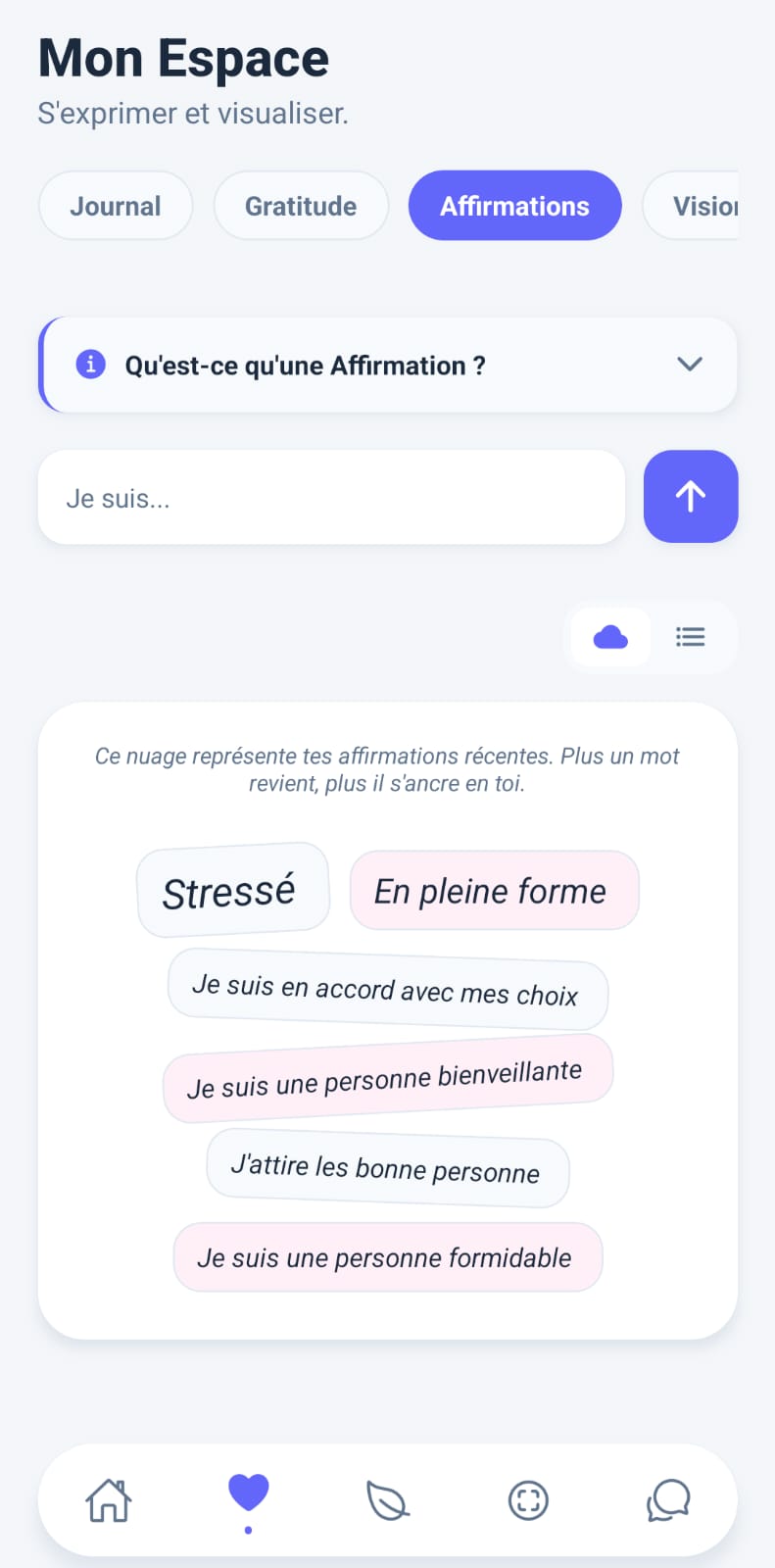 Affirmations positives